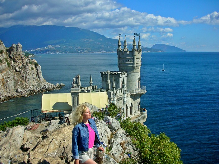 The Swallow's Nest castle on Black Sea coast